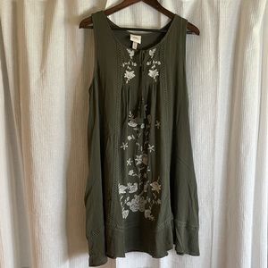 Knox rose green dress/tunic